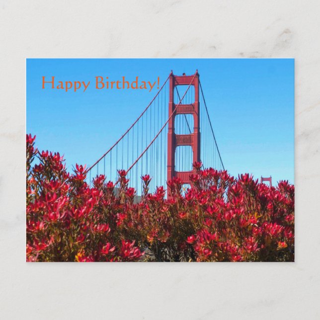 Postal ¡Feliz cumpleaños! (Anverso)