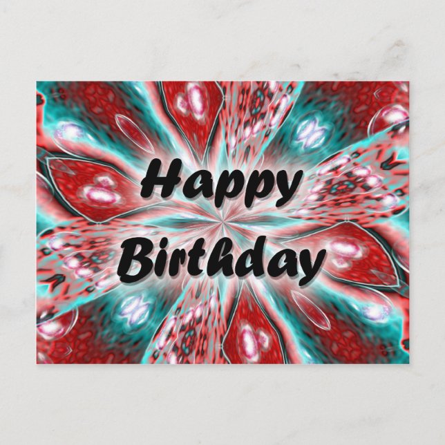 Postal Feliz cumpleaños (Anverso)