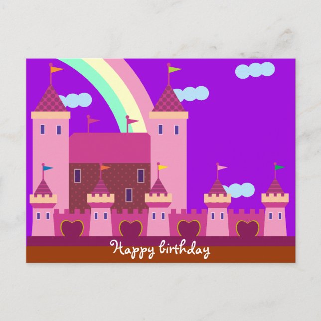 Postal Feliz cumpleaños 0001 (Anverso)