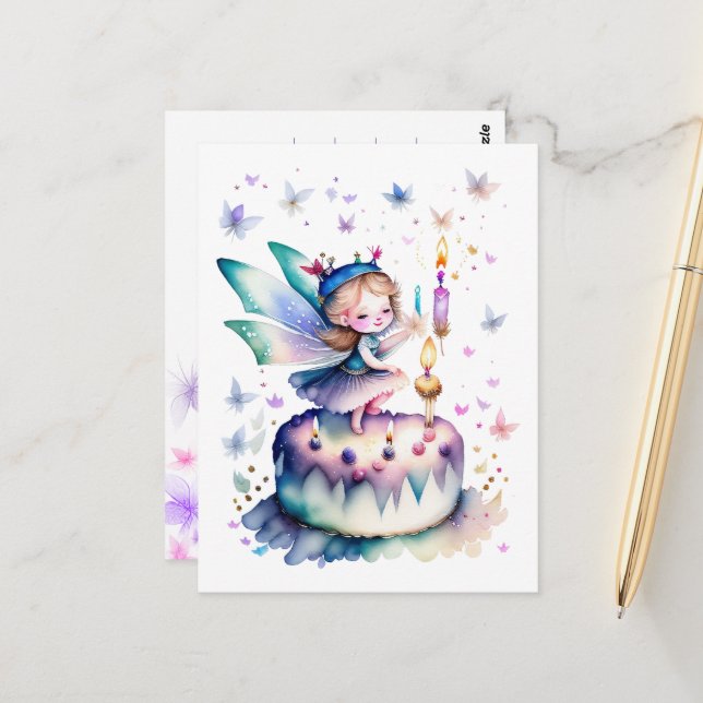 Postal Feliz cumpleaños 01 (Anverso/Reverso In Situ)