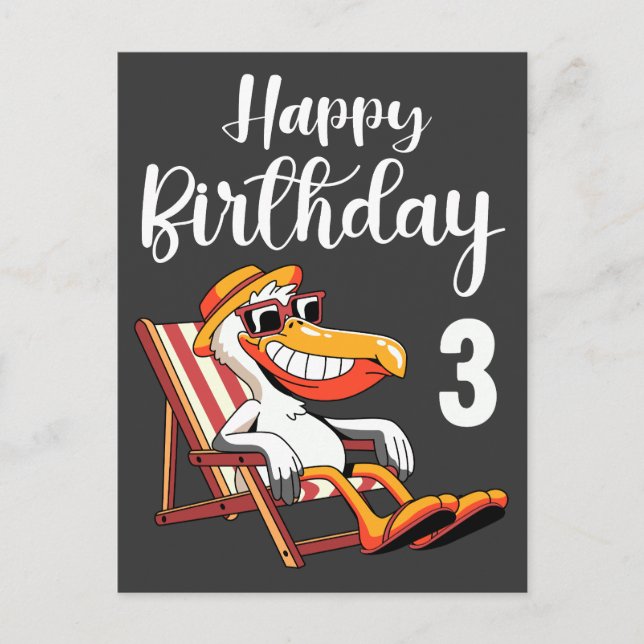 Postal feliz cumpleaños 3  (Anverso)