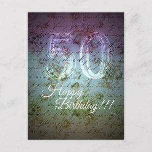 Postal Feliz cumpleaños!!! 50
