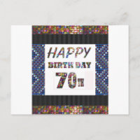 Feliz cumpleaños 70