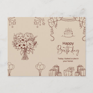 Postal Feliz Cumpleaños a Alguien Increíble