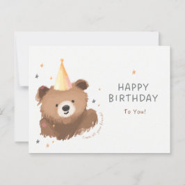 Postal Feliz cumpleaños a ti linda