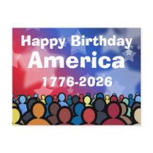 Feliz cumpleaños América 1776 a 2026