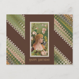 Postal Feliz Cumpleaños Bellezas Florales