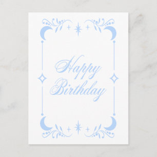 Postal Feliz Cumpleaños Celestial