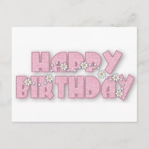 Postal Feliz cumpleaños con días
