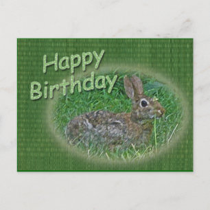 Postal Feliz cumpleaños, Conejo de Conejo de Conejo de Co