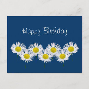 Postal Feliz cumpleaños, Daisies