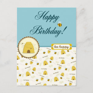 Postal ¡Feliz cumpleaños de Bee!