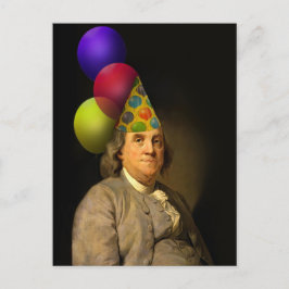 Postal Feliz cumpleaños de Ben Franklin