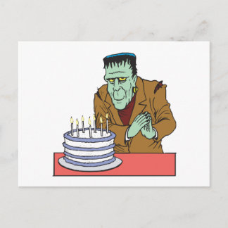 Postal Feliz cumpleaños de Halloween