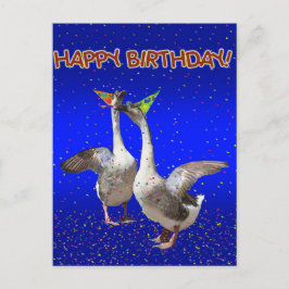 Postal ¡Feliz cumpleaños de los geeses de cumpleaños!