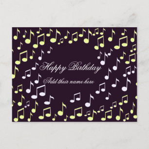 Postal Feliz cumpleaños- en canción_