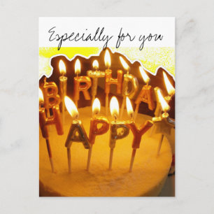 Postal Feliz cumpleaños, especialmente para ti