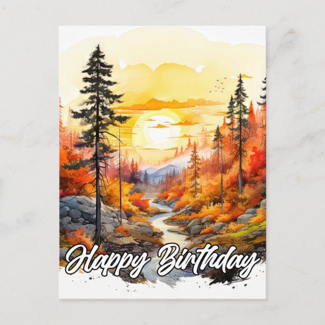 Postal Feliz Cumpleaños Esperado (Anverso)