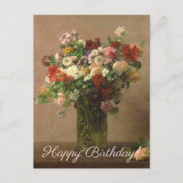 Postal Feliz cumpleaños - Floral Bouquet | Bella Artes fr