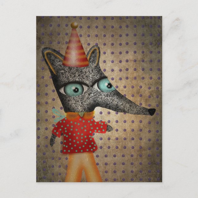 Postal Feliz cumpleaños Fox (Anverso)