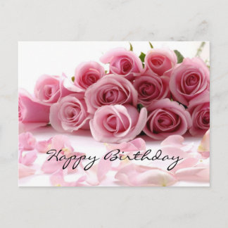 Postal Feliz cumpleaños glamoroso