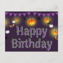Feliz cumpleaños Halloween
