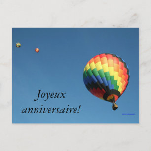 Postal ¡Feliz cumpleaños internacional! ¡Lenguaje persona