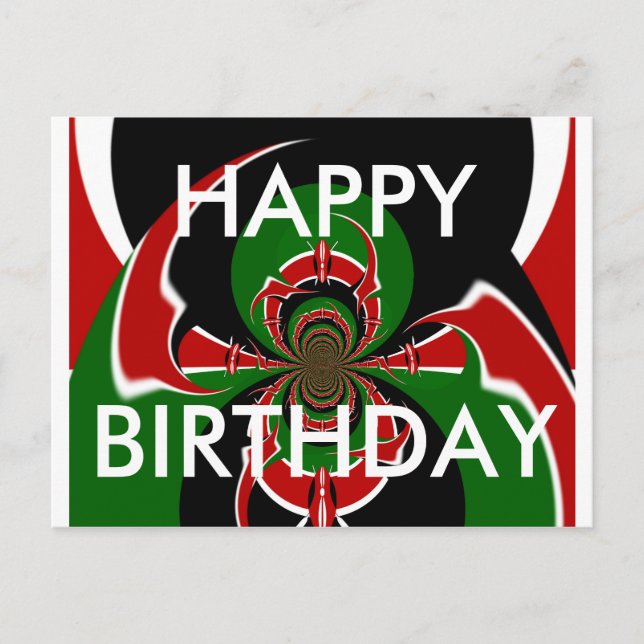 Postal Feliz cumpleaños lindo y amoroso (Anverso)