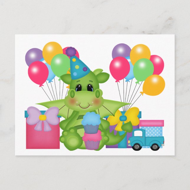 Postal Feliz Cumpleaños Niños (Anverso)