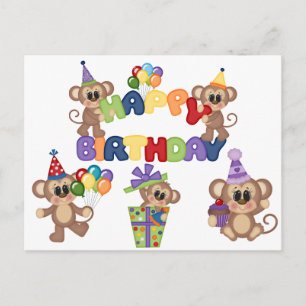Postal Feliz Cumpleaños Niños