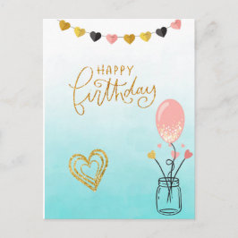 Postal Feliz cumpleaños para ella