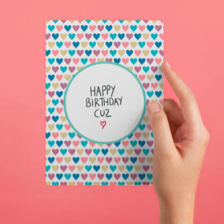 Postal Feliz Cumpleaños Primo