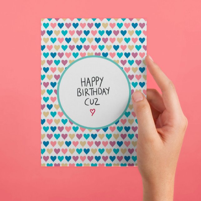 Postal Feliz Cumpleaños Primo (Subido por el creador)