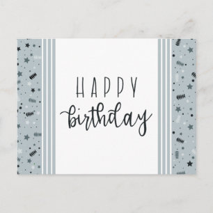 Postal Feliz cumpleaños, quiropráctica