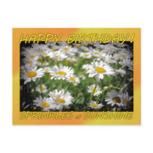 Feliz cumpleaños Sunshine