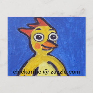 Postal feliz de Chickarific