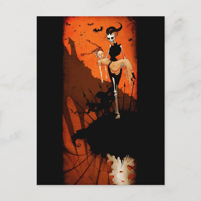 Postal feliz de Halloween (Anverso)