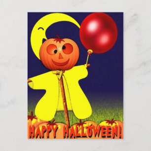 Postal feliz de Halloween