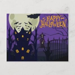 Postal feliz de Halloween