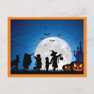 Postal feliz de Halloween