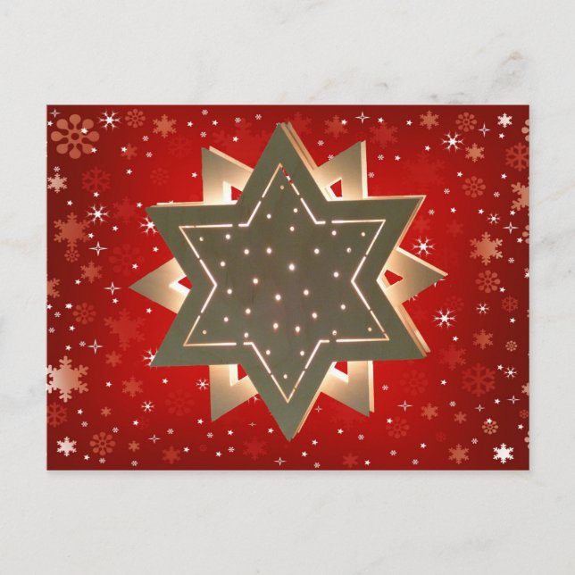 postal feliz de Hanukkah (Anverso)