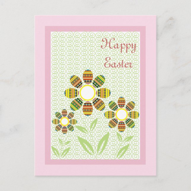 Postal feliz de Pascua (Anverso)