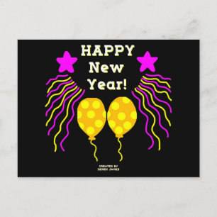 Postal Feliz Día de Año Nuevo