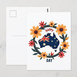 Postal Feliz Día de Australia