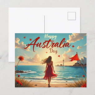 Postal Feliz Día de Australia