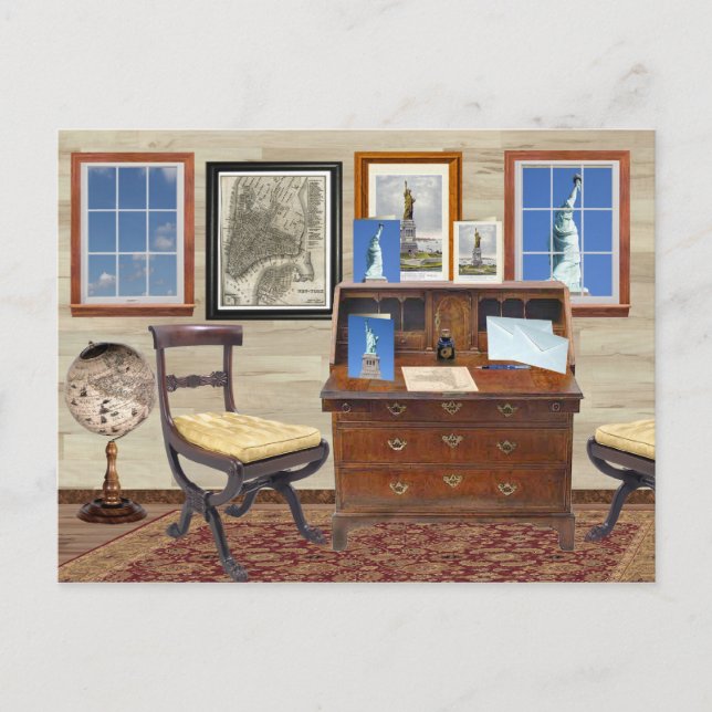 Postal Feliz Día de la Independencia (Anverso)