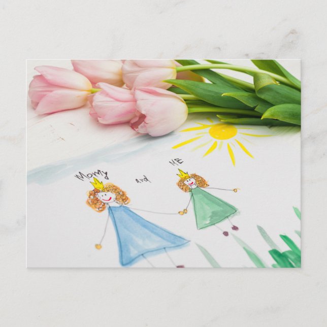 Postal Feliz Día de la Madre (Anverso)