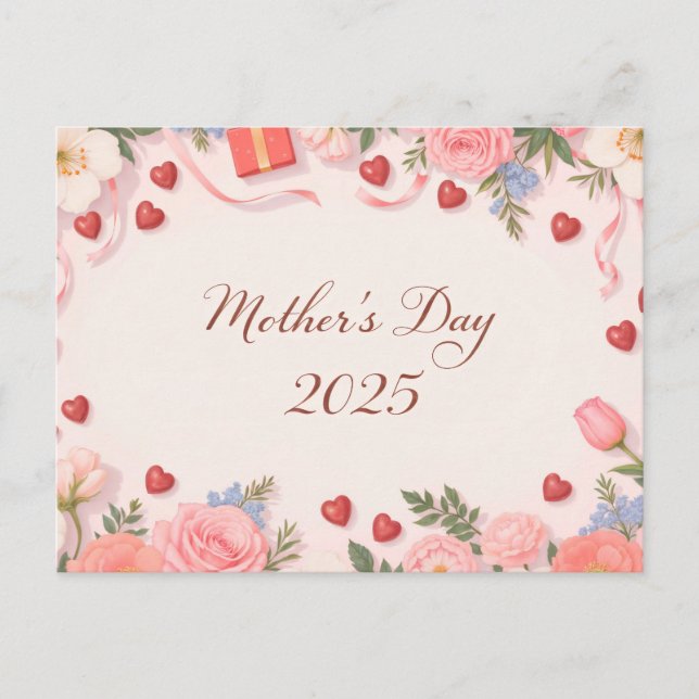 Postal Feliz Día de la Madre (Anverso)