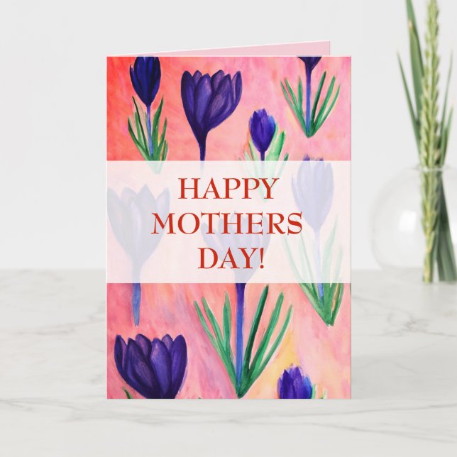Postal feliz Día de la Madre (Anverso)