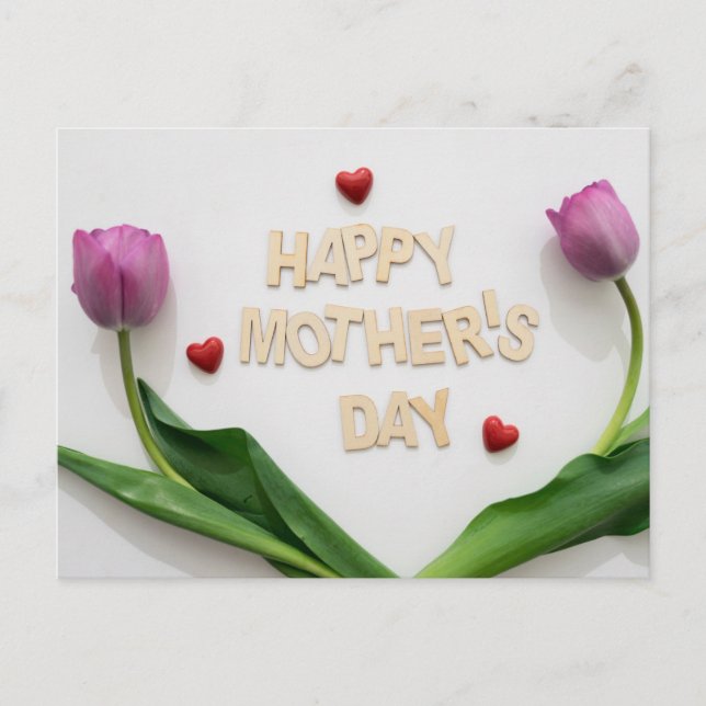 Postal Feliz Día de la Madre (Anverso)